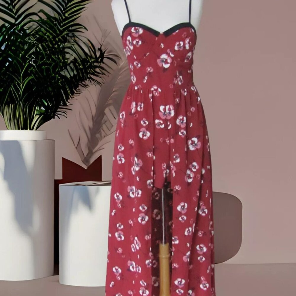 BAND OF THE GYPSIES LADIES STRAPPY BOHO MAXI DRESS/ROMPER SIZE SMALL NEW WITH - Picture 2 of 10